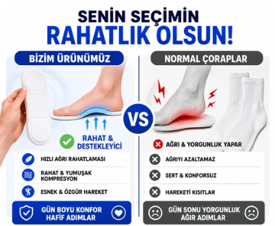 Ortopedik Destekli Çorap